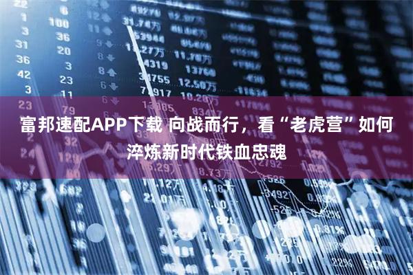 富邦速配APP下载 向战而行，看“老虎营”如何淬炼新时代铁血忠魂